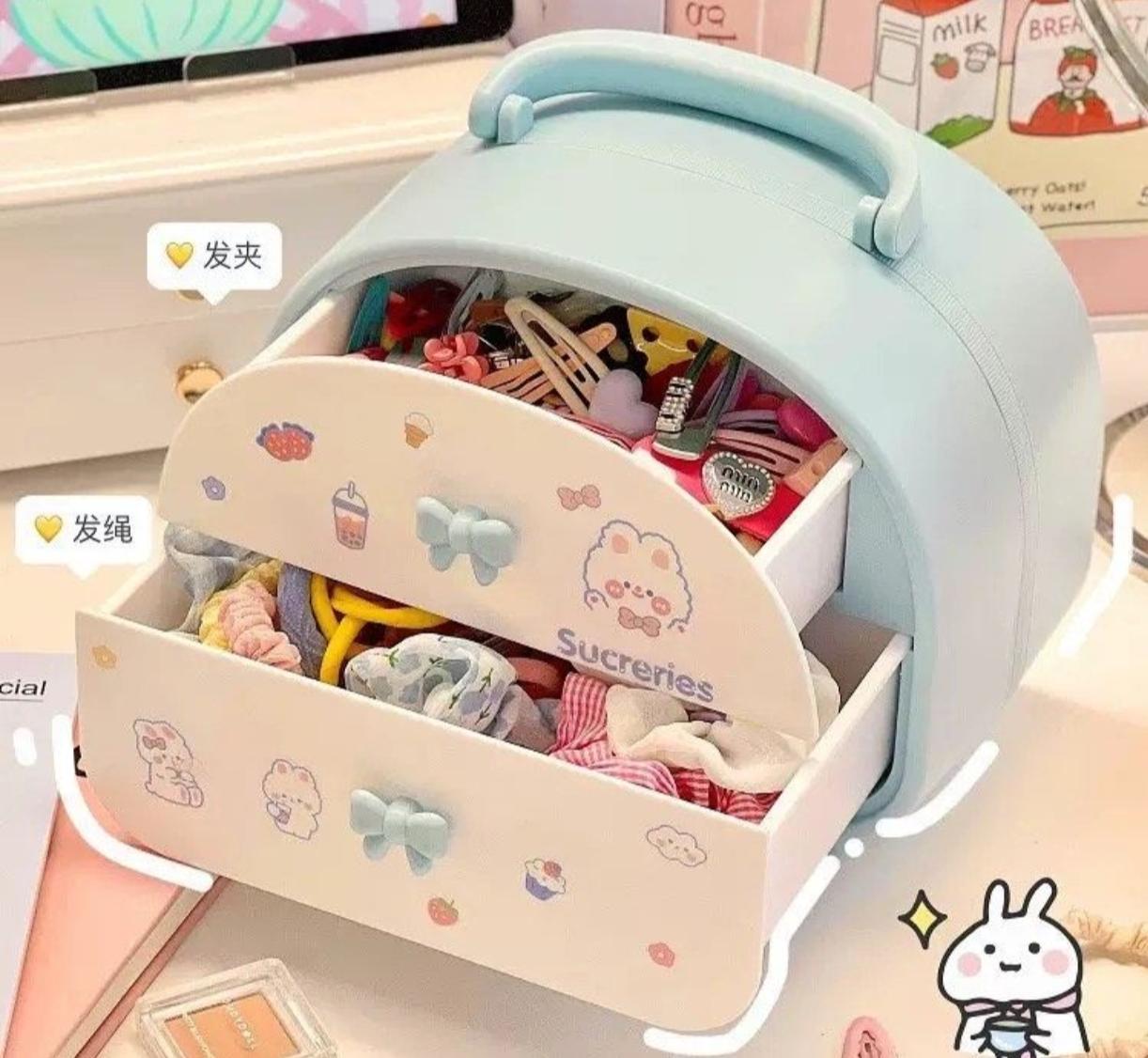 Double Layer Storage Box for Childrens Accessories - Image 3