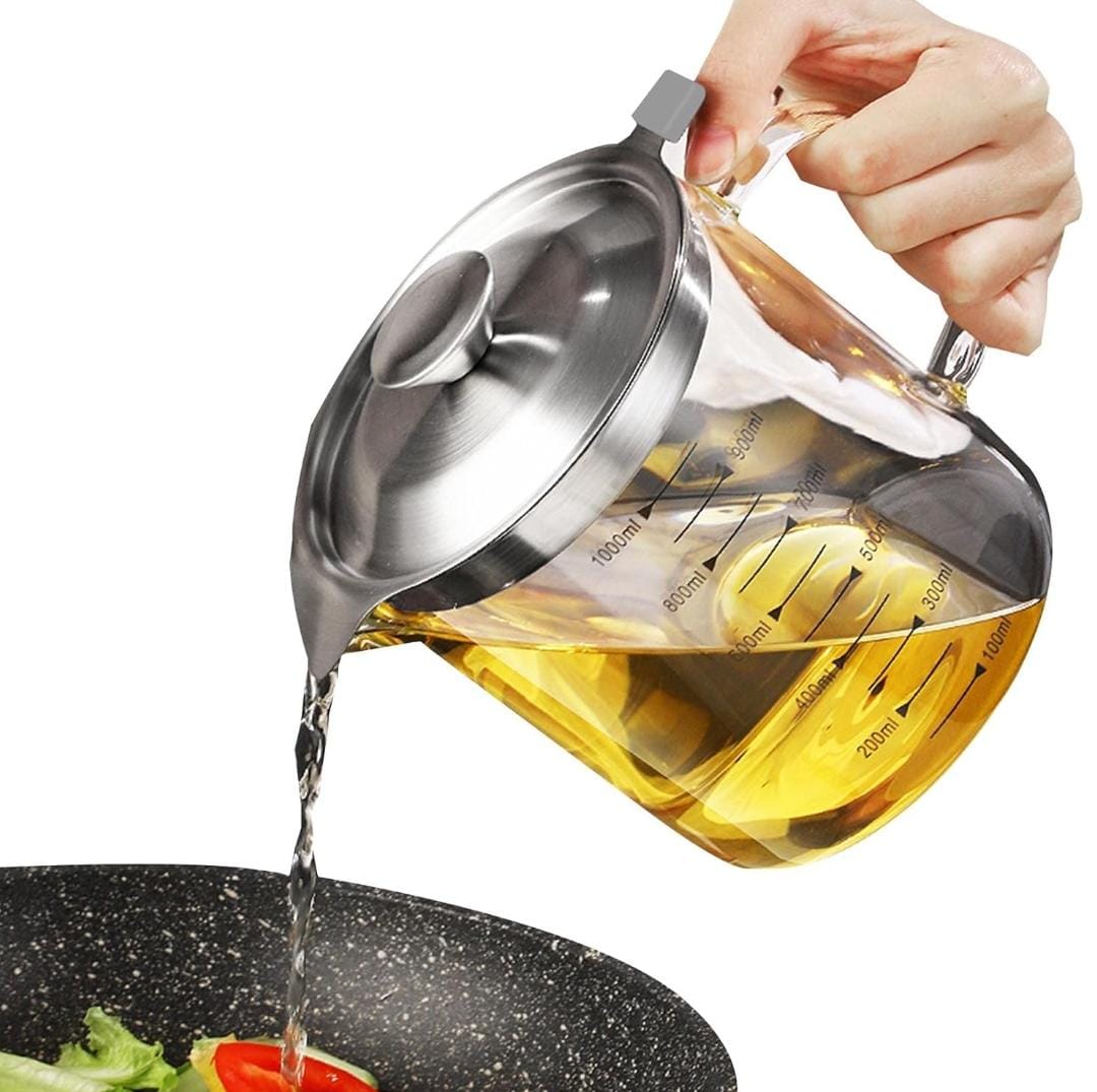 Glass Oil Filter Pot - Image 5