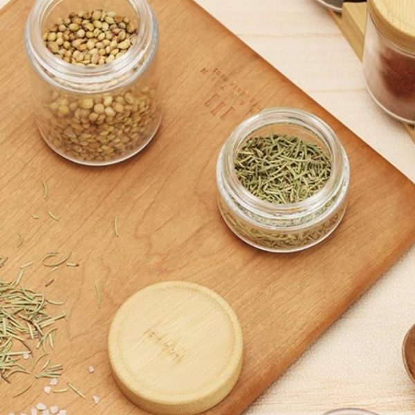 Alternative view of Bamboo 4 Piece Spice Organiser