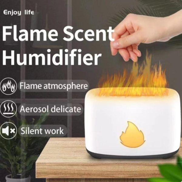 Flame Effect Aroma Diffuser