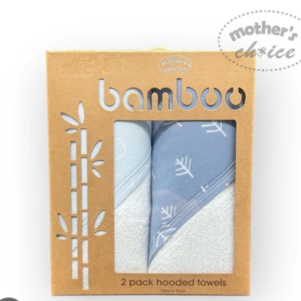 Mother’s Choice Bamboo 2Pack Hooded Towels