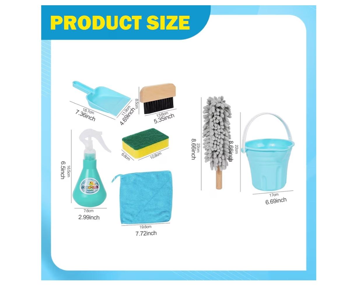Children's Cleaning Toy Set - Image 4