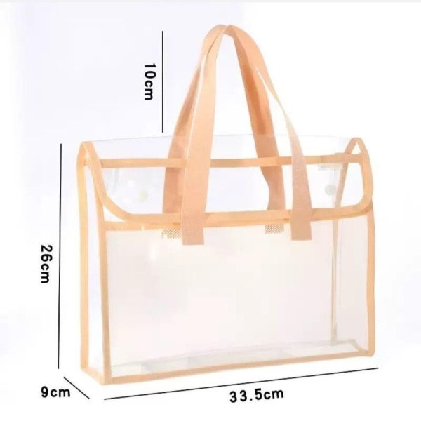 Alternative view of Transparent Mesh Document Bag
