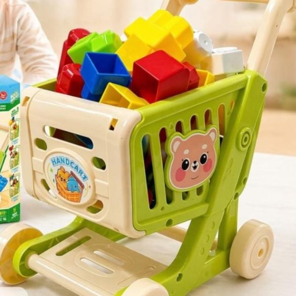 Handcart Building Blocks 30 Piece