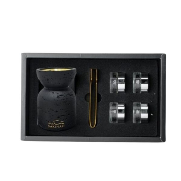 Sakinah Bakhoor Burner Gift Set (quba)
