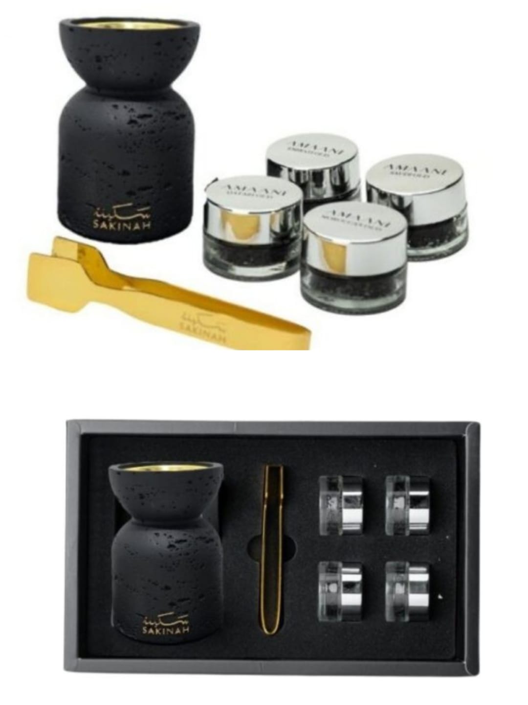 Sakinah Bakhoor Burner Gift Set (quba) - Image 4