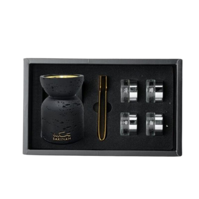 Sakinah Bakhoor Burner Gift Set (quba) - Image 3
