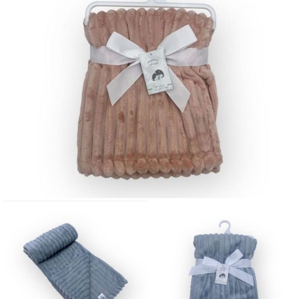 Mothers Choice Single Layer Sherpa Fleece Blankets