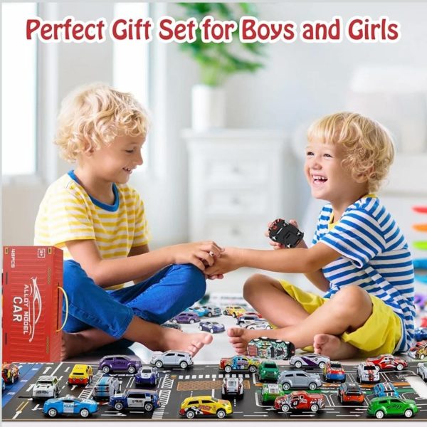Alternative view of 48pc Die Cast Pull Back Car Set
