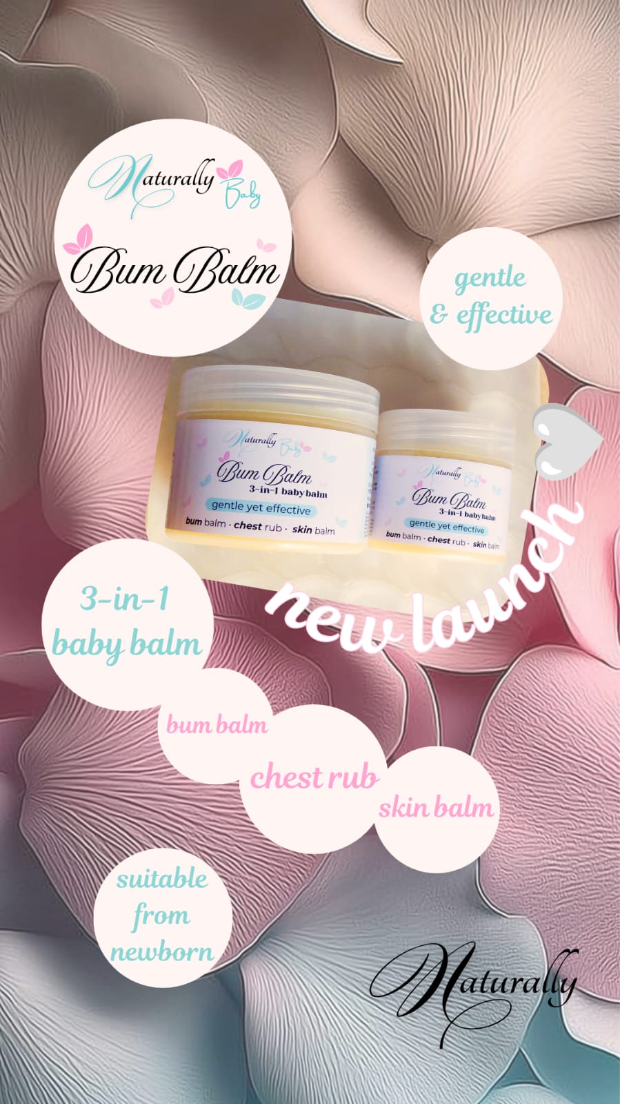 Naturally Bum Balm (50g)