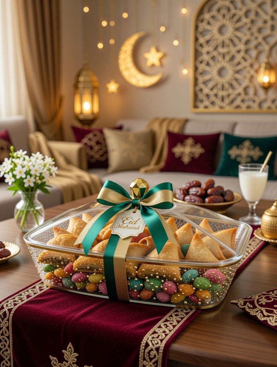 Luxurious Plastic Serving Box with Lid - Image 5