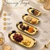 Gold Serving Trays (Set of 4)
