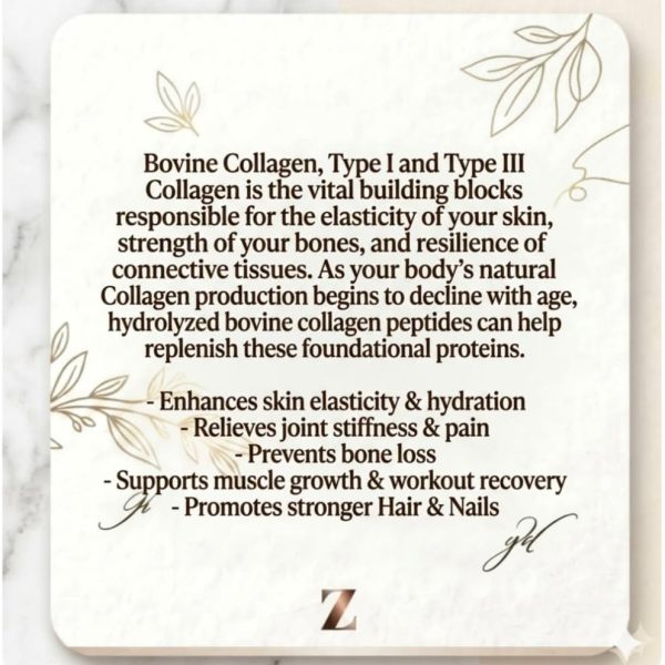 Alternative view of Bovine Collagen (200g)