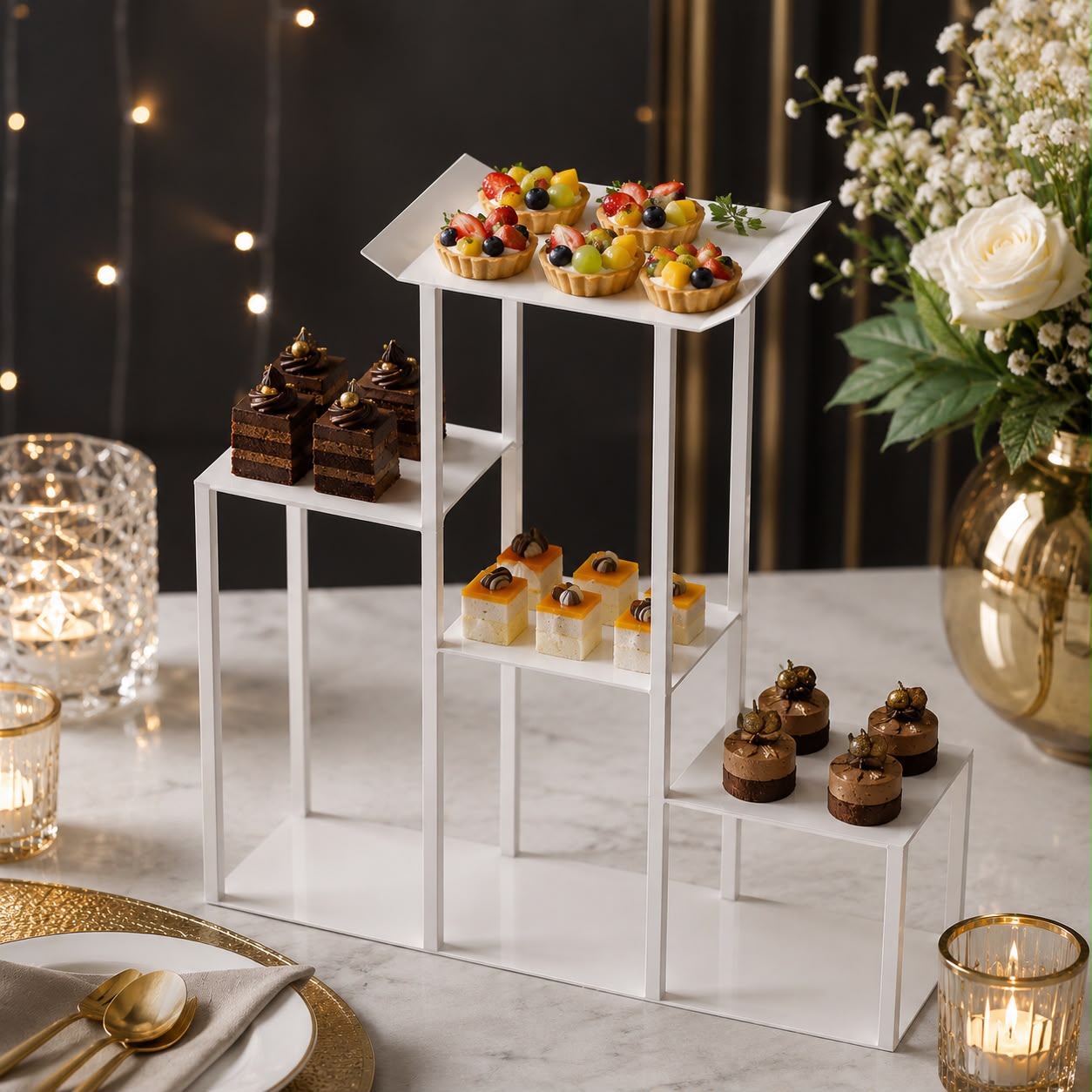 Metal Dessert Stand