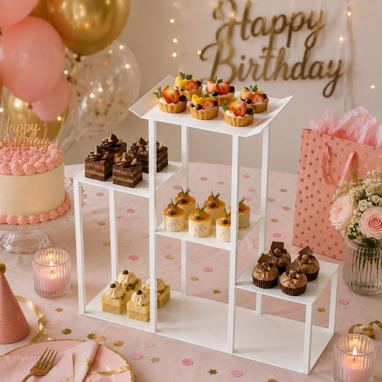 Metal Dessert Stand - Image 3