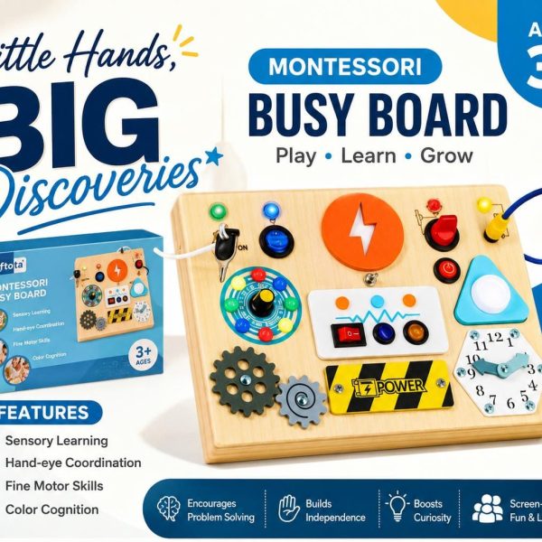Montessori Busy Board