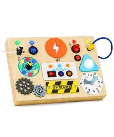 Alternative view of Montessori Busy Board