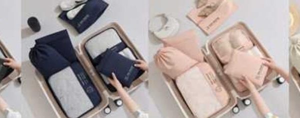 7pc Travel Organiser