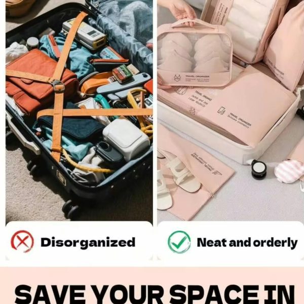 Alternative view of 7pc Travel Organiser