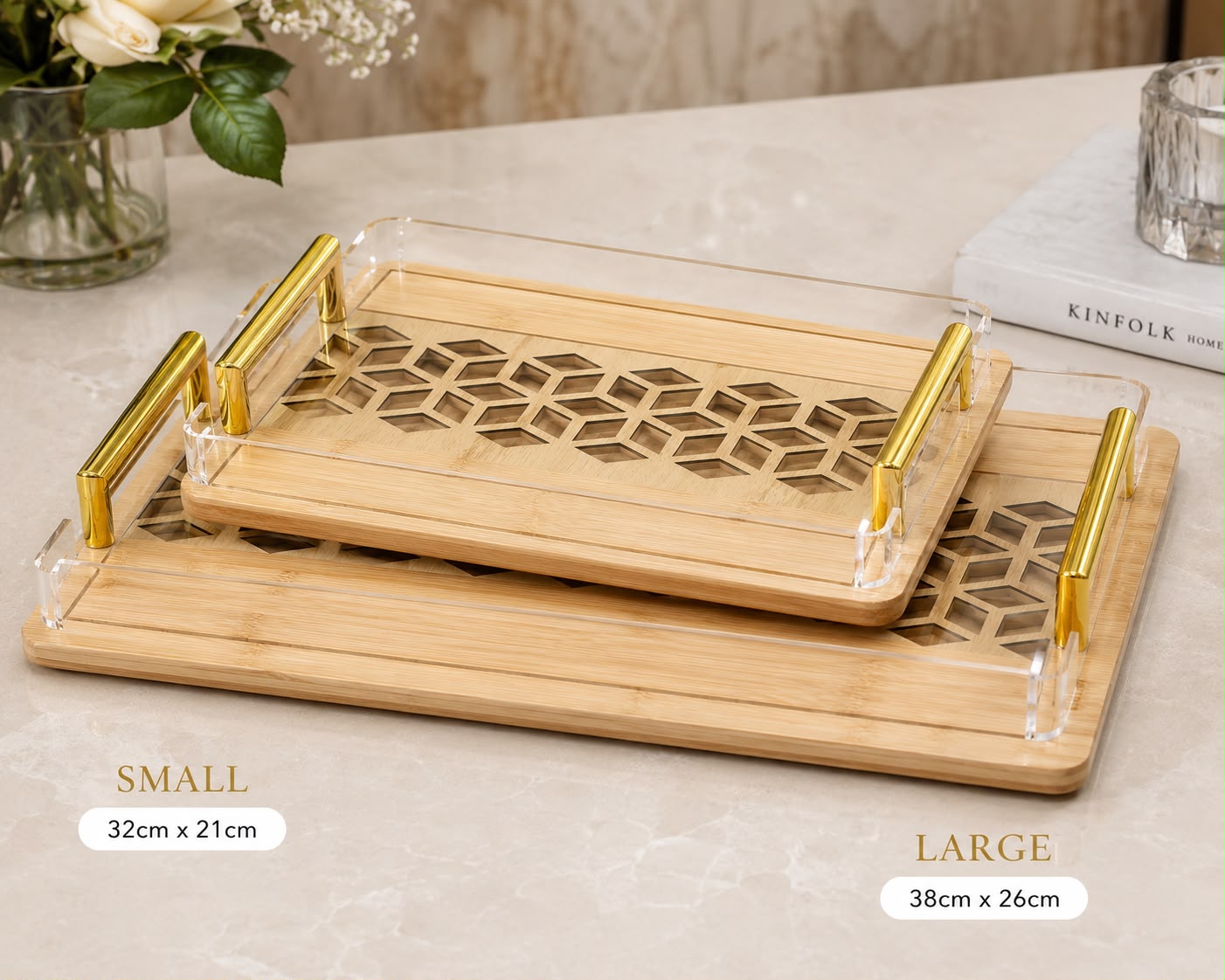 2PC Tray Set