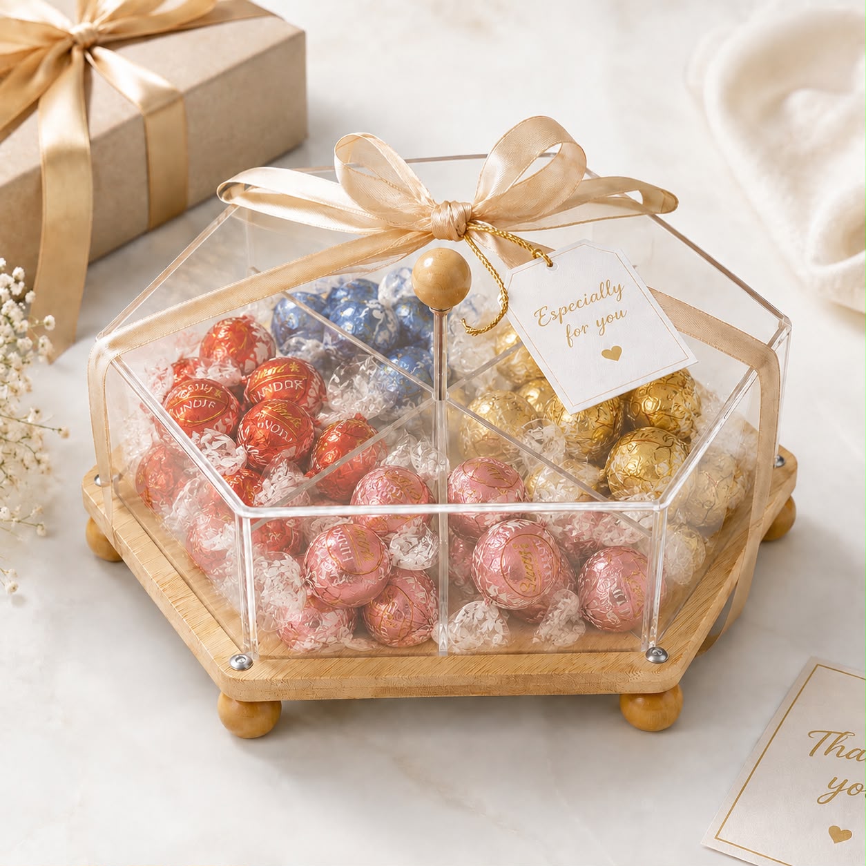 4-Division Snack Box