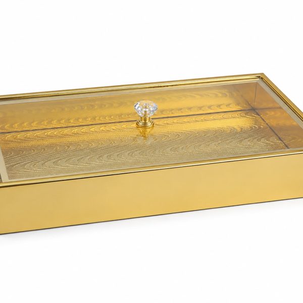 Gold Rectangle Box