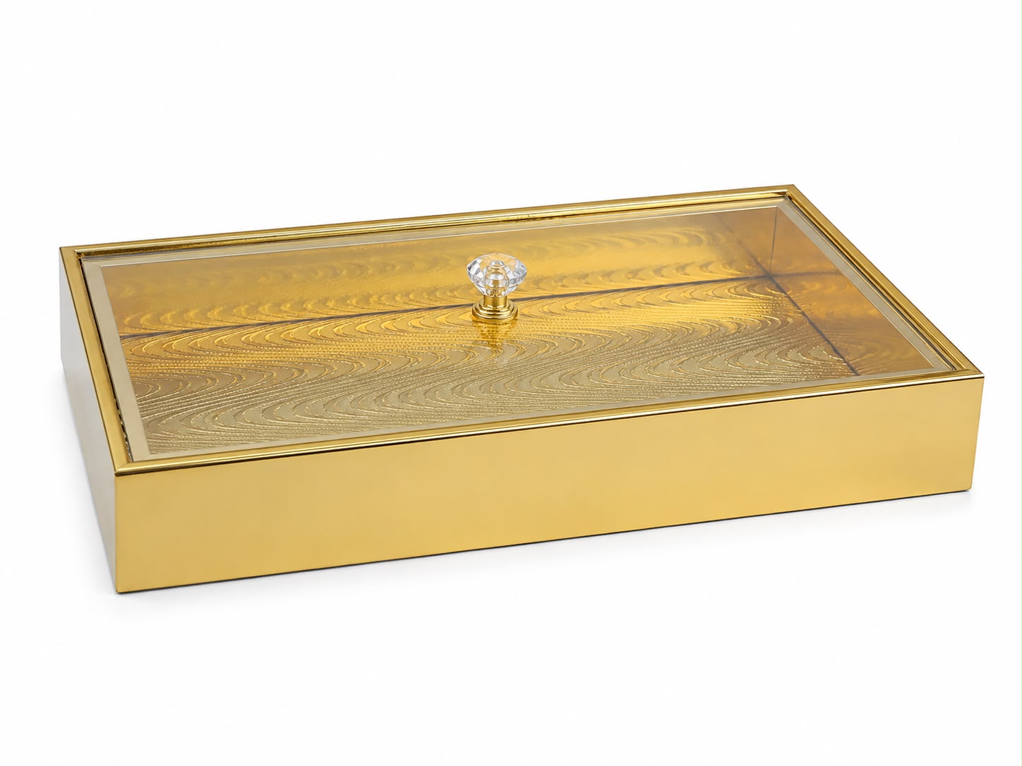 Gold Rectangle Box