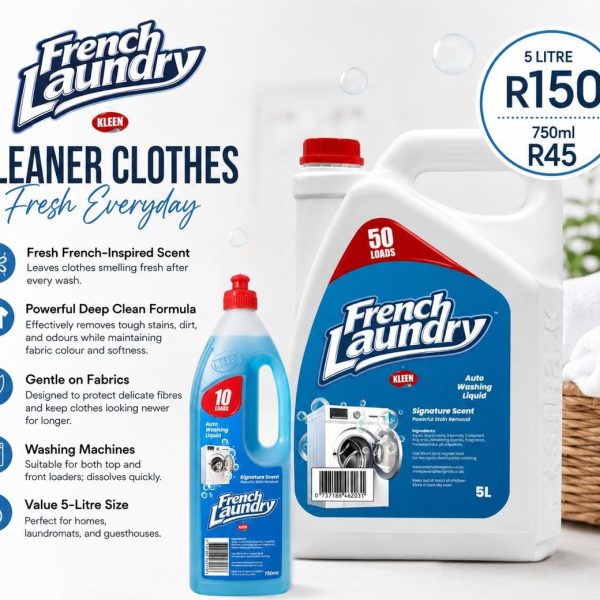 French Laundry Auto Washing Liquid
