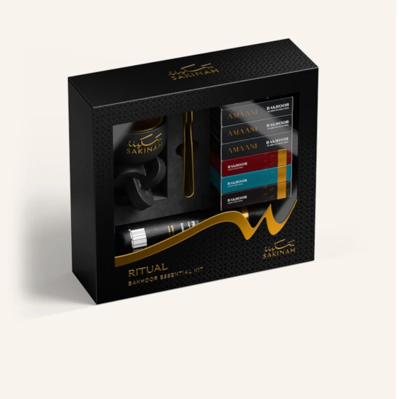 Sakinah Ritual Bakhoor Burner Gift Set - Image 3