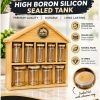 High Boron Sealed Spice Jars with Stand