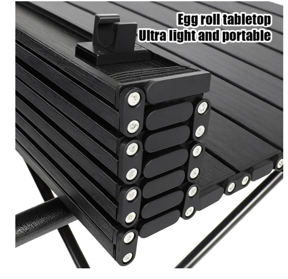 Egg Roll Portable Camping Table - Image 3