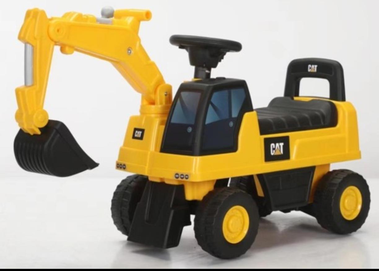 CAT Excavator Push Along Ride On - Image 4