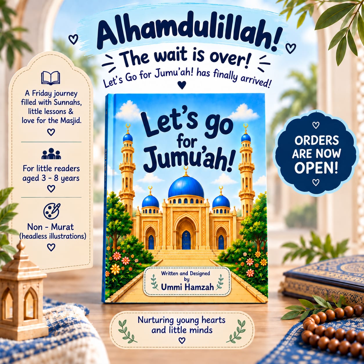 You’re Raising a Little Boy who looks forward to Jumu’ah