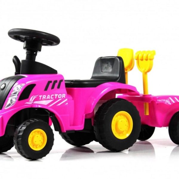 Tractor ride on with trailer and accessories