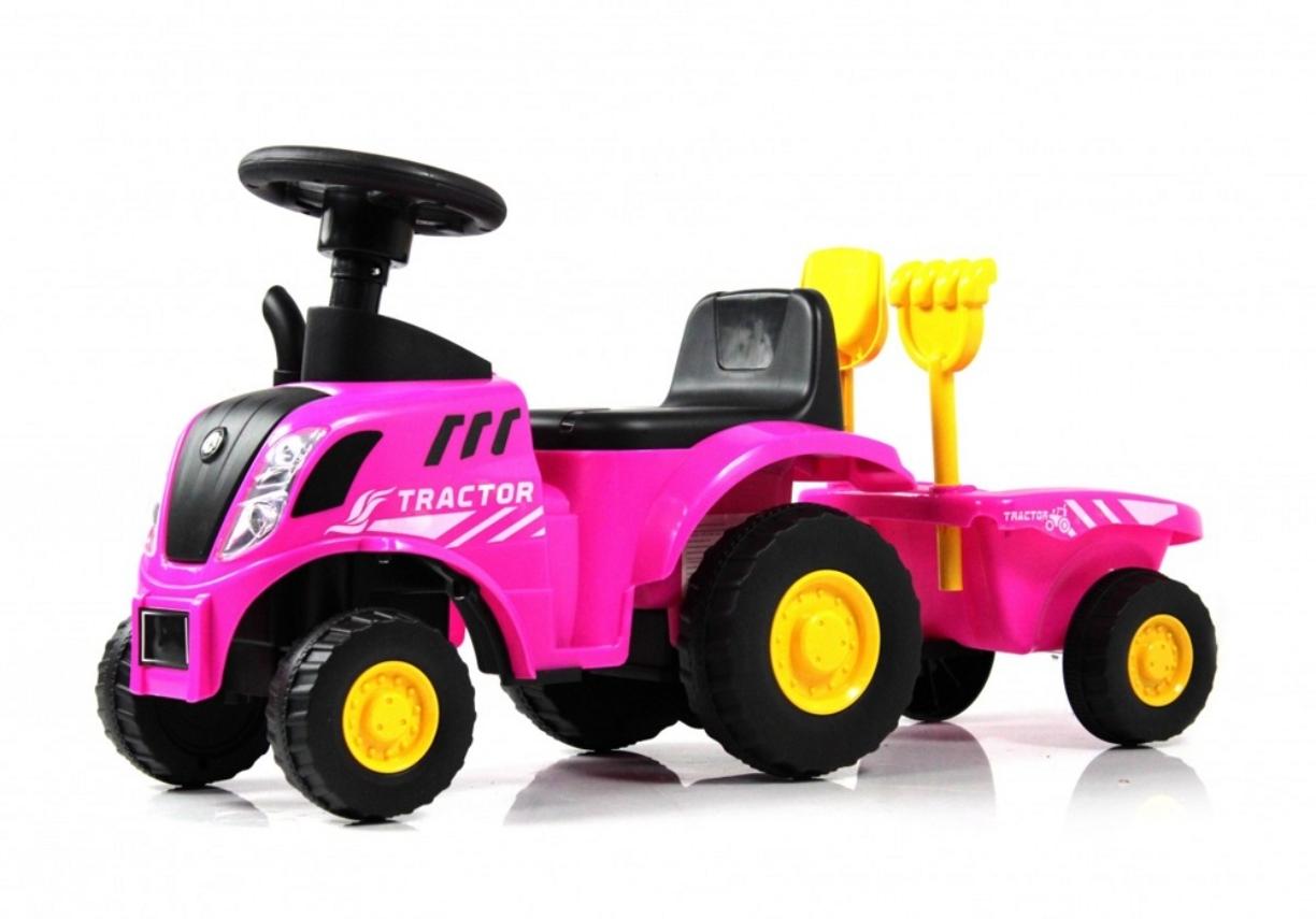 Tractor ride on with trailer and accessories