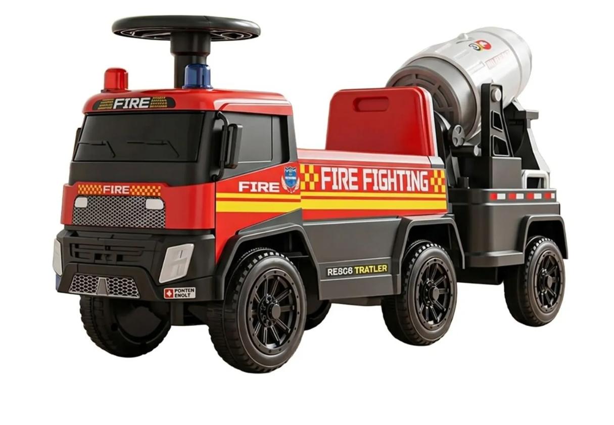 Ride on firefighter truck with trailer - Image 3