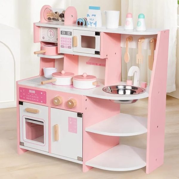 The Ultimate Wooden Pretend Play Kitchen Set