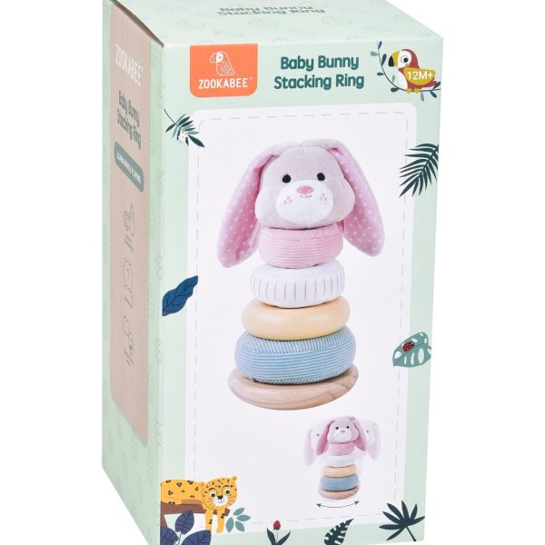 Zookabee Stacking Ring Bunny