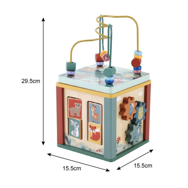 Alternative view of Zookabee 5-in-1 Activity Cube - Forest
