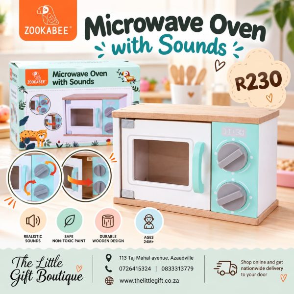 Zookabee Microwave Oven with Sounds