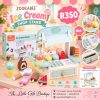 Zookabee Ice Cream Shop Stand with Cash Register & Accessories