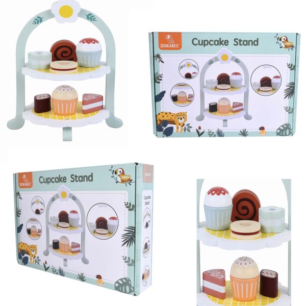 Zookabee Dessert & Cake Stand Tea Party Set