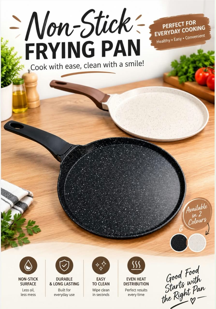 OMS Granite 26cm Crêpe Pan