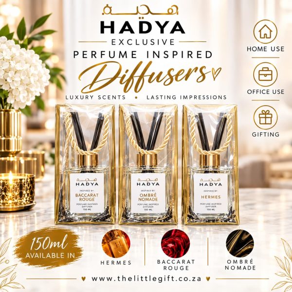 Hadya Perfume Inspired Diffusers