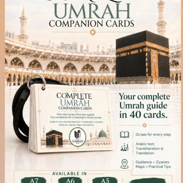 Complete Umrah Companion Cards