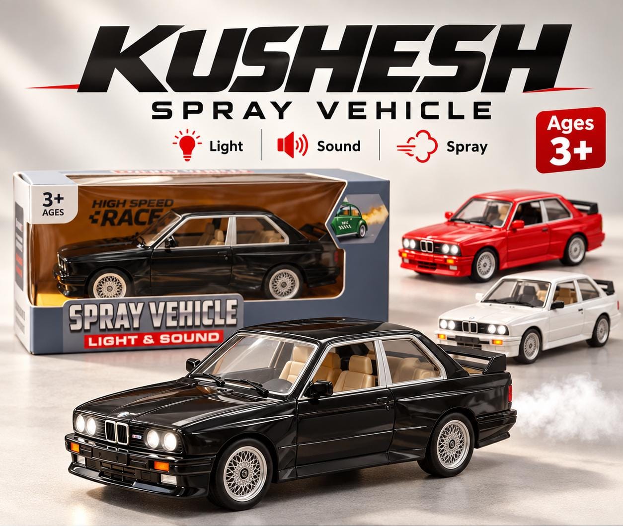 Classic BMW Kushesh Spray Car