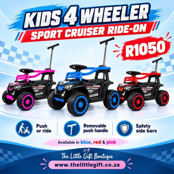 Kids 4 Wheeler Sport Cruiser Ride On
