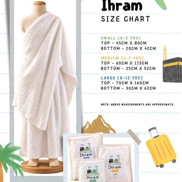 Alternative view of Boys Elasticated Ihraams