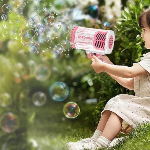 Alternative view of 69 Hole Bubble Gun Machine