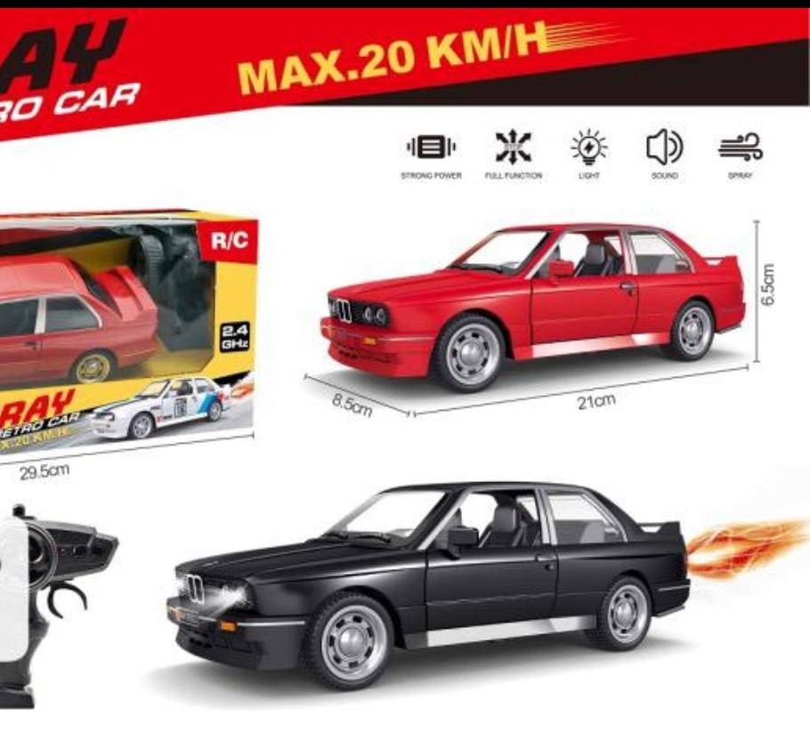 BMW Khushesh Remote Control Spray Car - Image 2